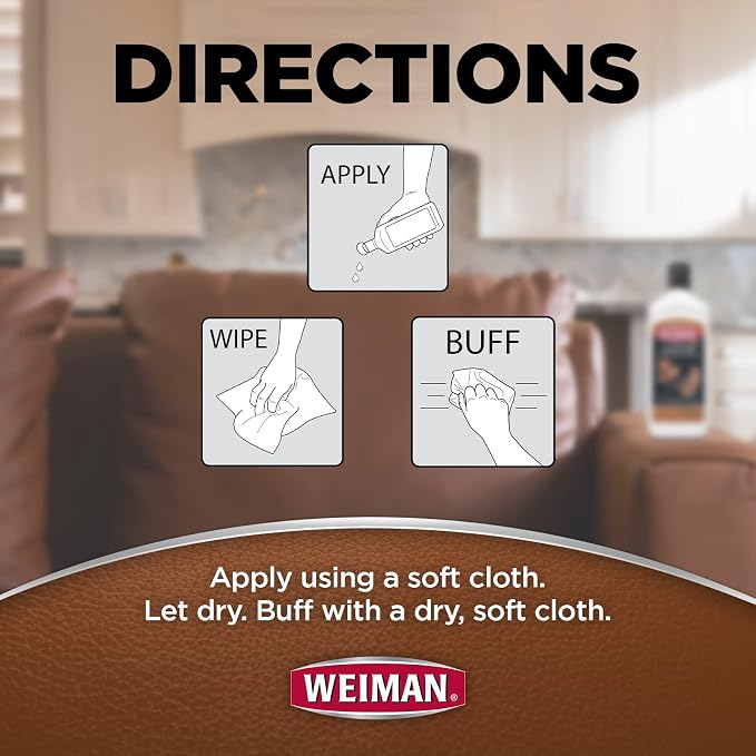 Weiman 3 in 1 Deep Leather Conditioner Cream - Image 4
