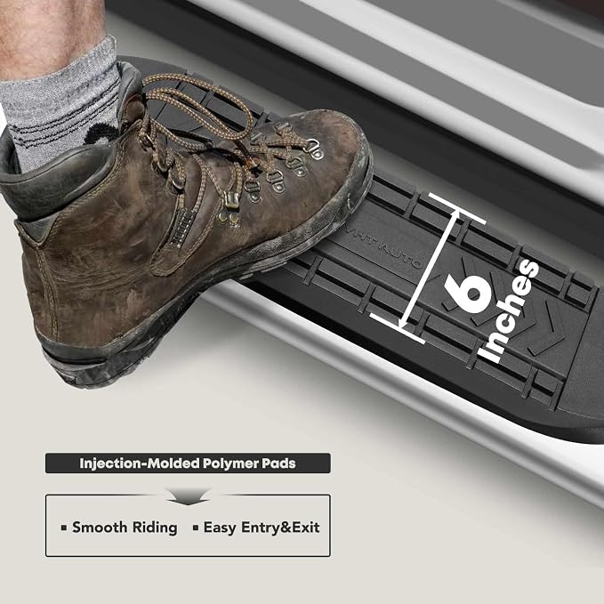 YHTAUTO 6" Running Boards Side Steps Compatible - Image 3