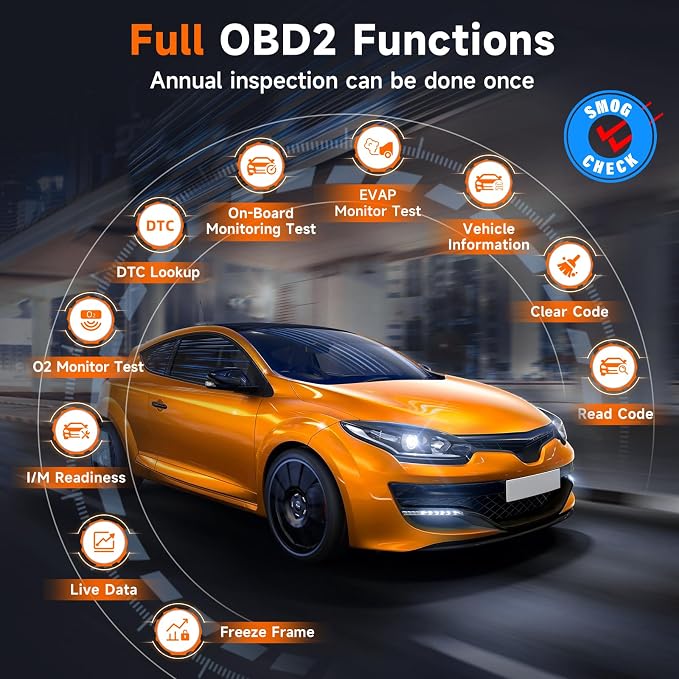 FOXWELL NT726 Bidirectional Scan Tool, All System OBD2 Scanner Diagnostic Tool - Image 5