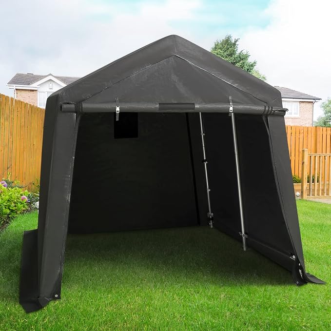 ADVANCE OUTDOOR 8x8 ft Storage Tent - Image 7