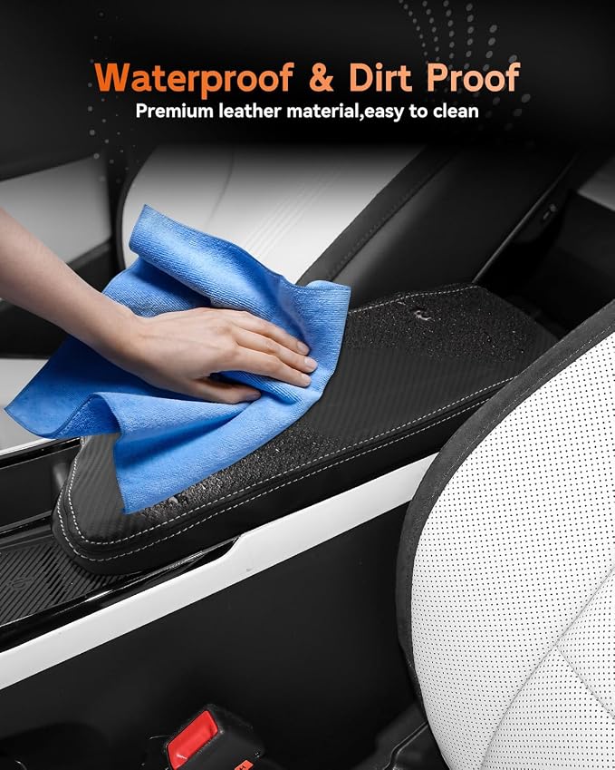 CDEFG for Kia EV6 2022-2025 Center Console Cover Armrest Box Cover for EV6 2022 - Image 6