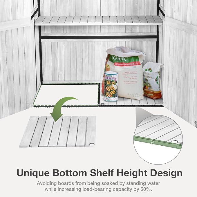 Outdoor Storage Shed with Floor - Image 3