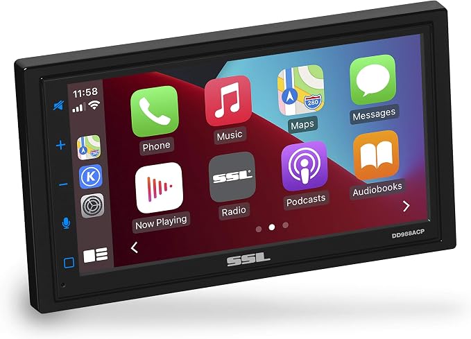 Sound Storm Laboratories DD988ACP Car Audio Stereo System – Apple CarPlay by SoundStormLaboratories