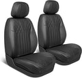 Elite Edition Faux Leather & Suede Seat Covers by Motorbox