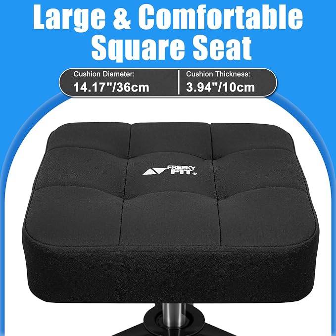 Adjustable Shop Stool, Garage Mechanic Stool Chair, Work Seat - Image 6