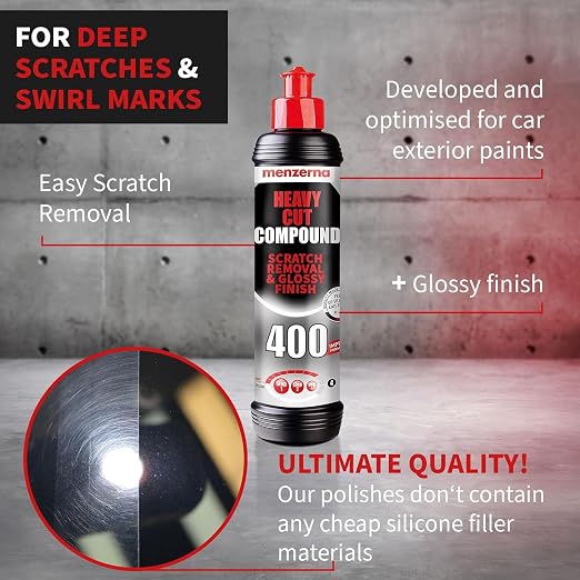 menzerna Deep Scratch and Swirl Remover Kit I Car polishing Set - Image 3