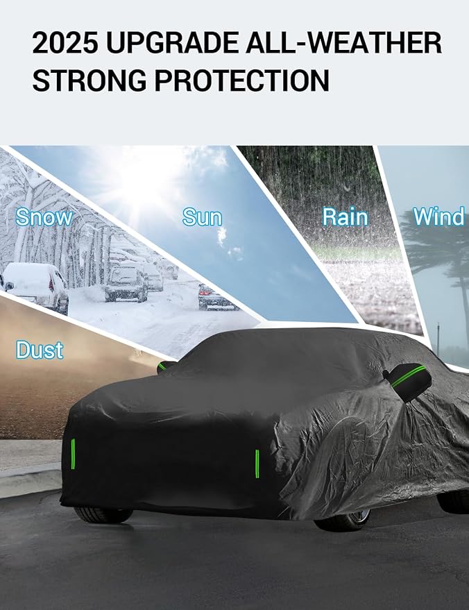 Proadsy 2026 Car Cover Fit for Chevrolet Chevy Malibu 2016-2025 2026, - Image 3