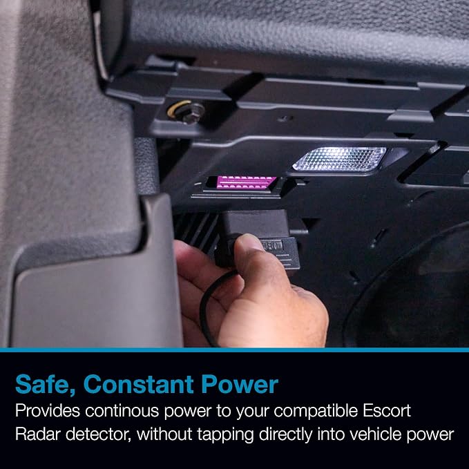 Escort Radar Detector Power Cord, OBDII to RJ11 Cable Radar Detectors: MAX 360 - Image 6