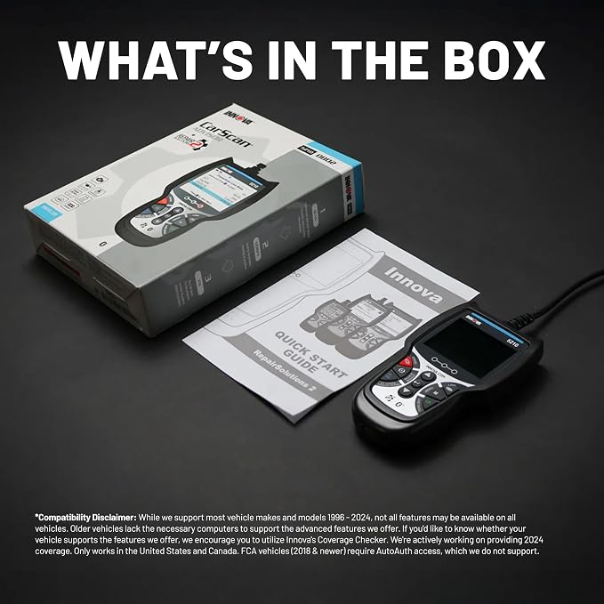 Innova 5210 OBD2 Scanner & Engine Code Reader, Battery Tester, Live Data - Image 8