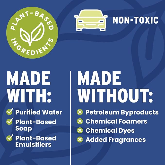 Biodegradable Car Wash, Environmentally-Friendly Plant-based Concentrate - Image 7