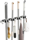 Broom Holder Wall Mount, Stainless Steel Broom Hanger Wall Mount, Heavy Duty by Unknown