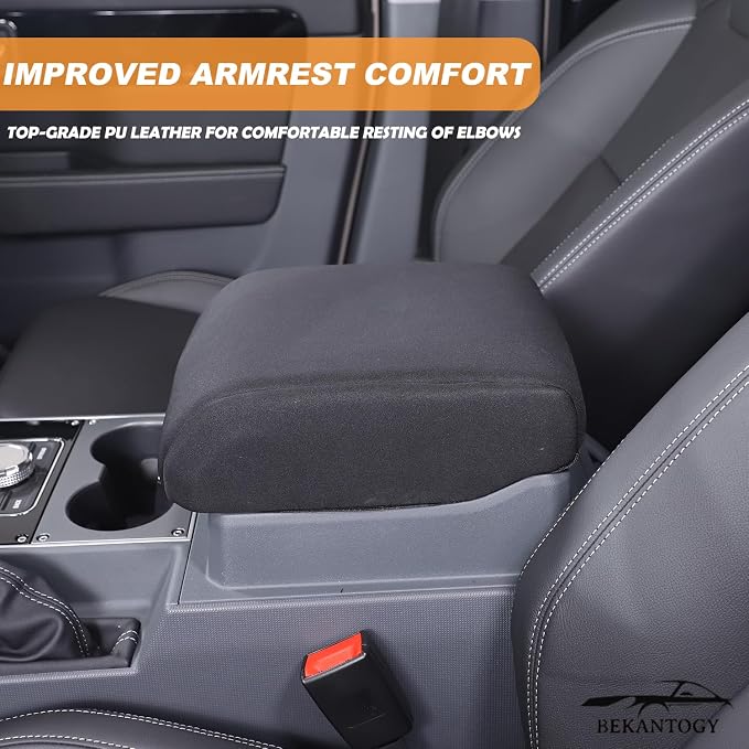 Car Armrest Box Cover Protector Compatible - Image 3