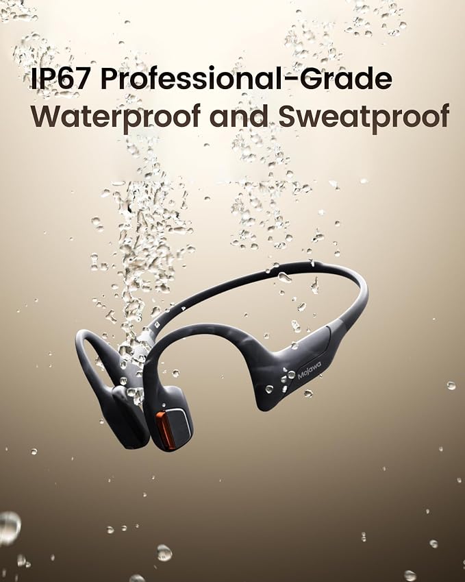 Purra Run Bone Conduction Sport Headphones, Open-Ear Bluetooth Headphones - Image 6