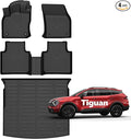 for Volkswagen Tiguan Floor Mats 2018 2019 2020 2021 2022 2023 2024 Car Mats by Norand