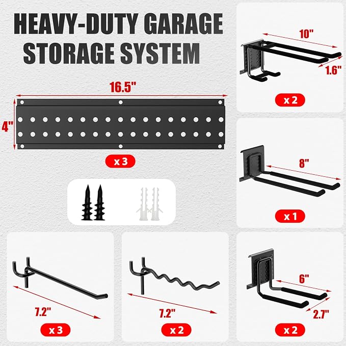 Garage Tool Organizer Wall Mount 48 inches - Image 7