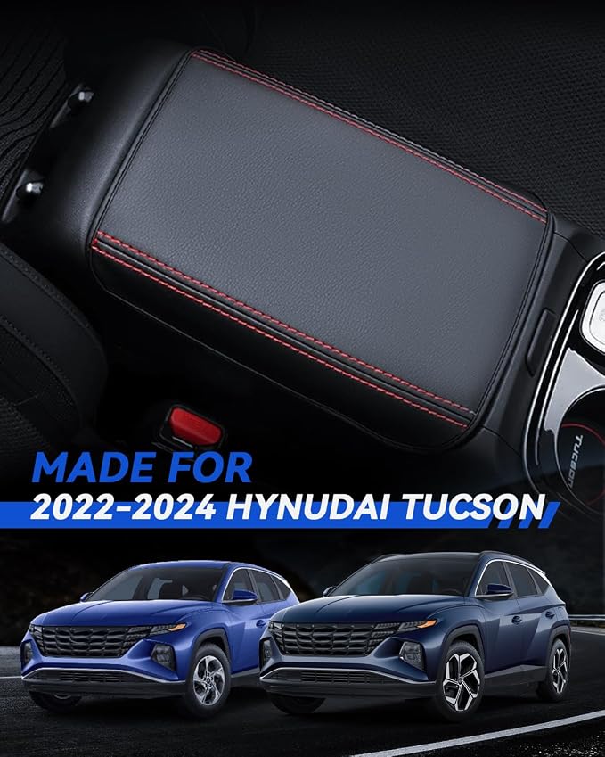 Armrest Cover for Hynudai Tucson 2022 2023 2024 Accessories Center Console - Image 2