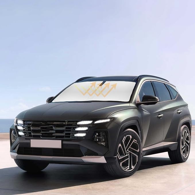Sun Shade for Tucson Windshield Sunshades for 2022-2024 2025 2026 Tucson for by SLOGENTO