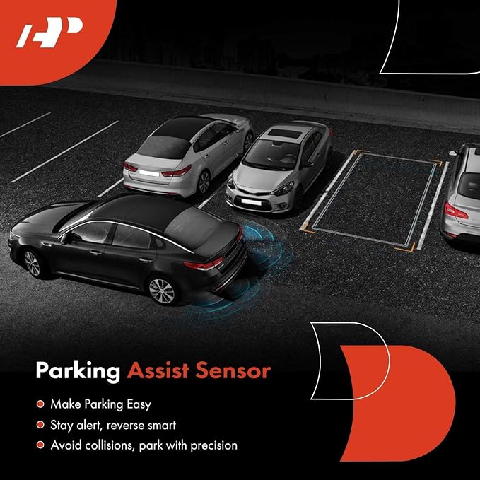 A-Premium 4-PC Rear Reverse Backup Parking Aid Assist Sensor Compatible - Image 7