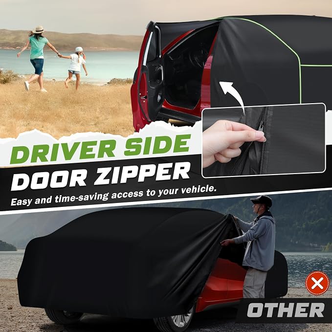 Mixsuper Liner Car Cover for Nissan Sentra 2000-2026, 7 Layers Waterproof Car - Image 3