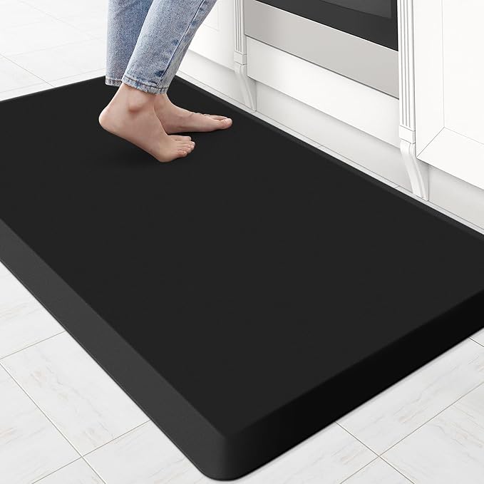 KitchenClouds Kitchen Mat Cushioned Anti Fatigue Rug 22"x36" Waterproof by KitchenClouds