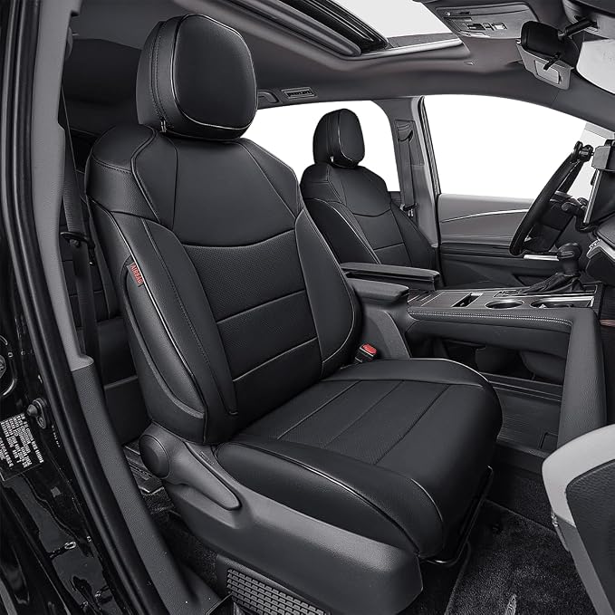 EKR Sienna Seat Covers for 2021-2025 Toyota Sienna XLE, 7 Seats, 2nd Row by EKR
