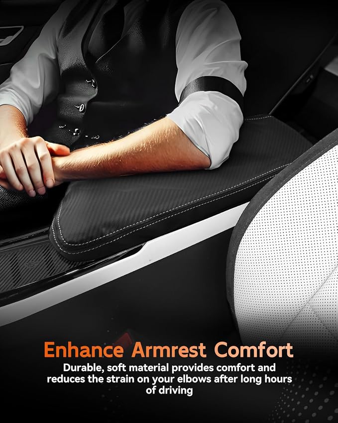 CDEFG for Kia EV6 2022-2025 Center Console Cover Armrest Box Cover for EV6 2022 - Image 5
