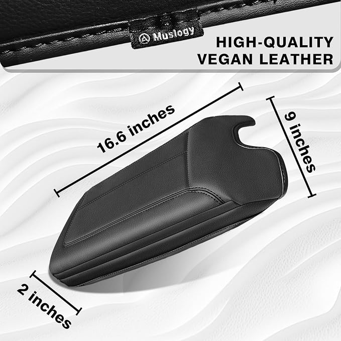 Muslogy Center Console Armrest Cover Compatible - Image 2