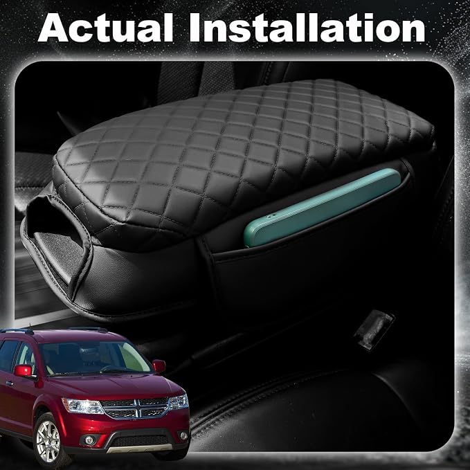 Center Console Armrest Cover for 2011-2020 Dodge Journey Cushion Pad Armrest - Image 3