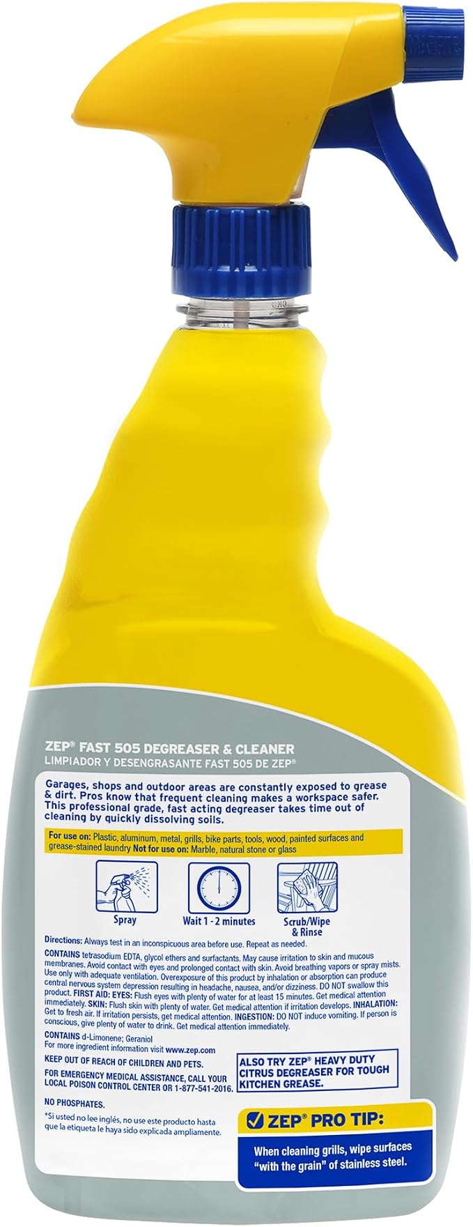 Zep Fast 505 Cleaner and Degreaser - Image 3