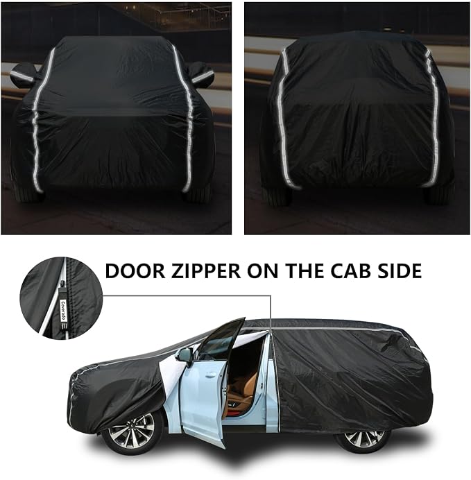 Tecoom SUV Car Cover Waterproof All Weather, Hail Protector - Image 2