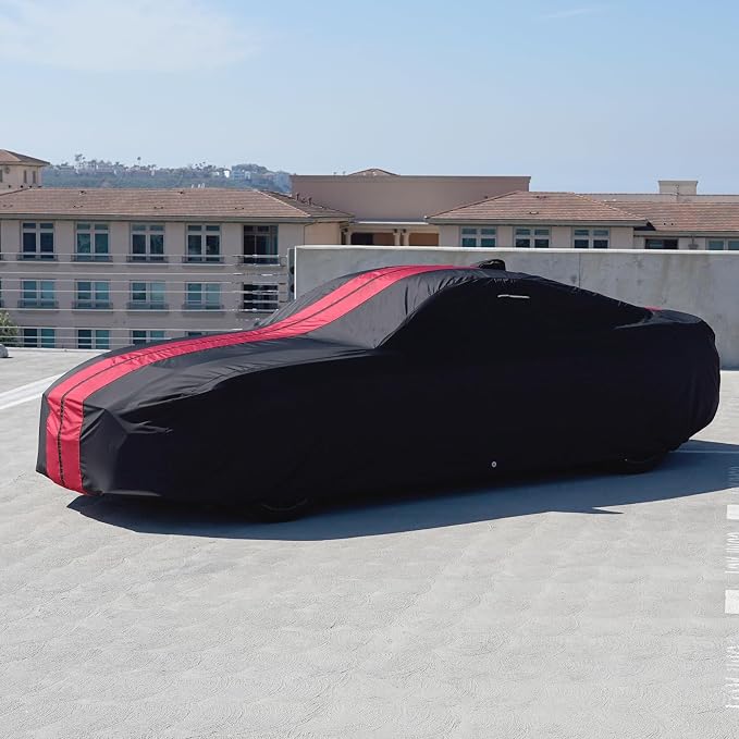 iCarCover Custom Car Cover for Pontiac Phoenix Waterproof All-Weather Rain Snow - Image 7
