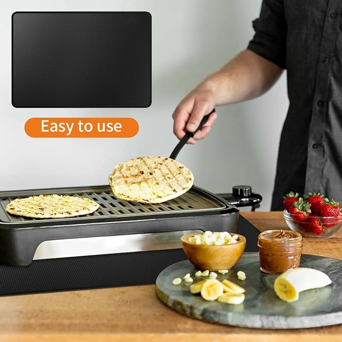 Heat Resistant Grill Mat, 24 x 36 inches Double-sided fireproof and waterproof - Image 6