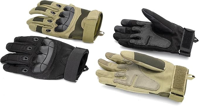 Touchscreen Tactical Gloves for Outdoor Protection Gloves, Motorcycle Riding - Image 3