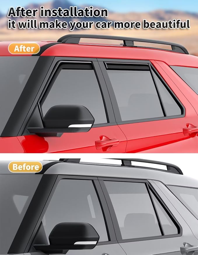 in-Channel Window Rain Guards Fit - Image 5