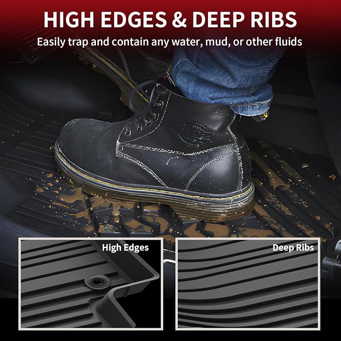 LASFIT Floor Mats for Toyota Grand Highlander 2024 2025 - Image 3
