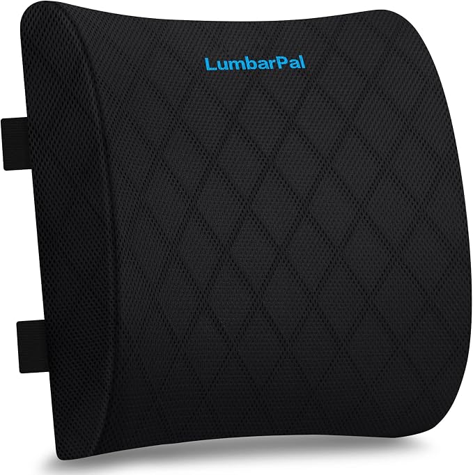 Lumbar Support Pillow for Office Chair Back Support Lumbar Pillow for Car by TushGuard