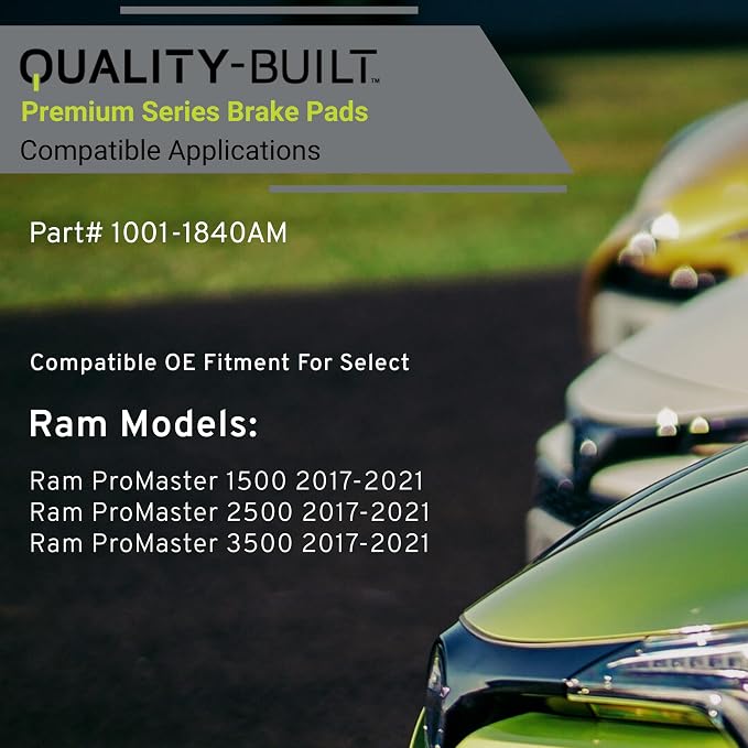 Premium Semi-Metallic Rear Brake Pads Compatible - Image 3