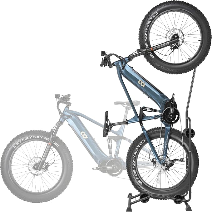 CyclingDeal Upright E Bike Fat Tire Bike Stand by CyclingDeal