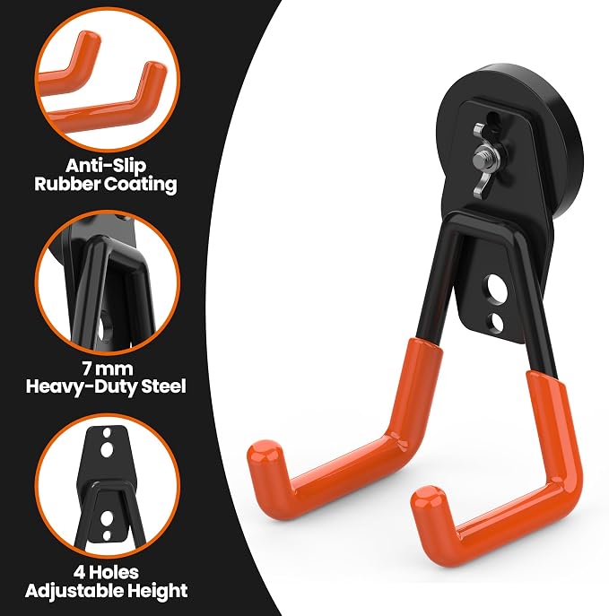 Large Magnetic Hooks Heavy Duty Extra Strong Magnetic Garage Hooks Big NdFeB - Image 4