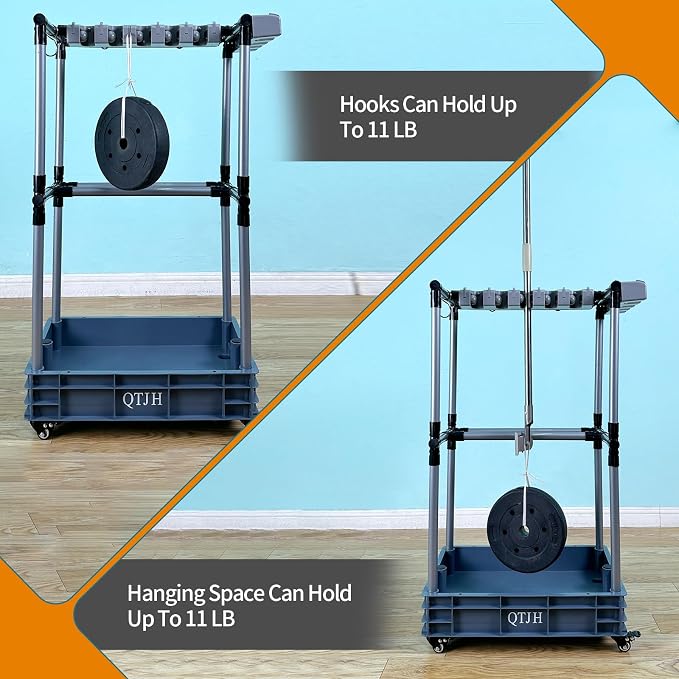 Floor-Standing Multi-Functional Cleaning Tool Organizer storage broom mop and - Image 6