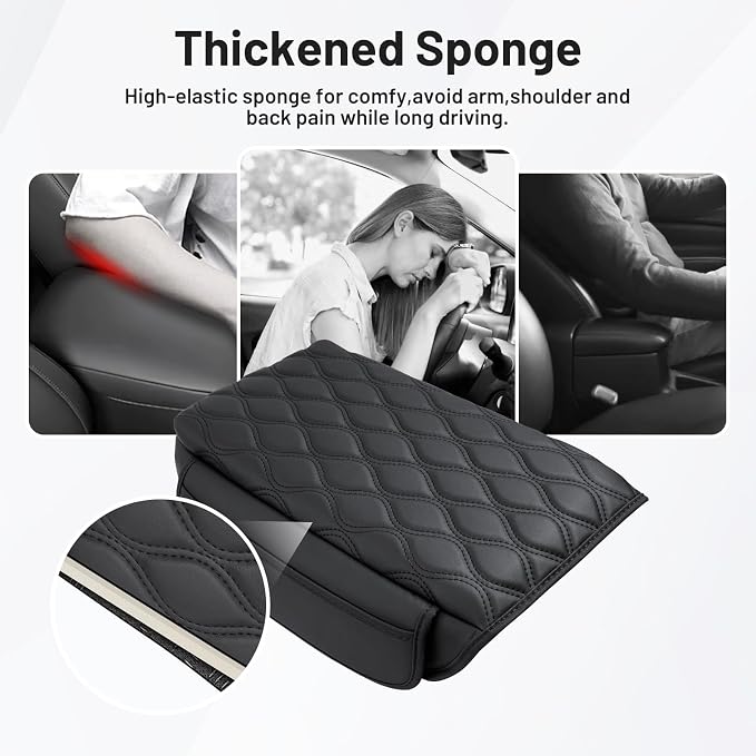 Autorder Center Console Cover for 2021-2025 2026 Jeep Grand Cherokee L - Image 3