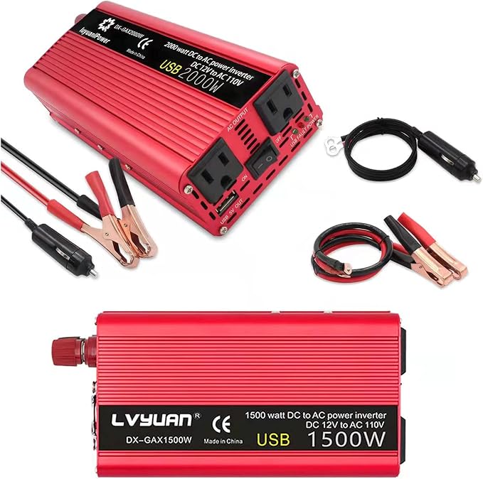 2000w Power Inverters Car Power Inverter Car Inverter 12v to 110v 900W/2000W by QL-LINRUN