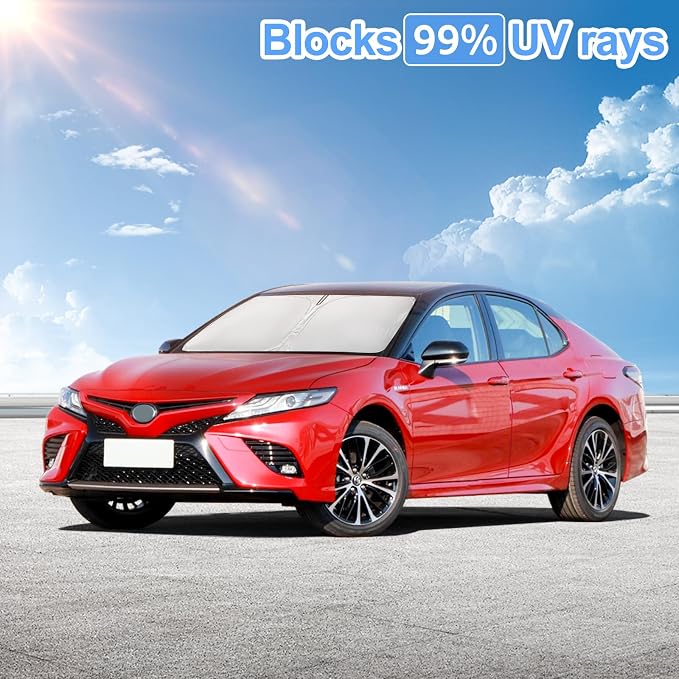 for Toyota Camry Sun Shade Sunshade Windshield Cover - Image 2