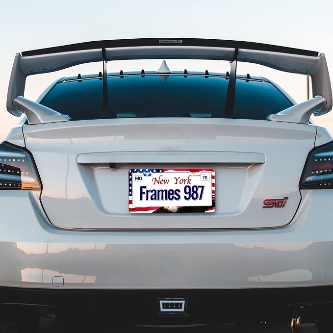 American Flag License Plate Frame American Flag License Plate Holder American - Image 6