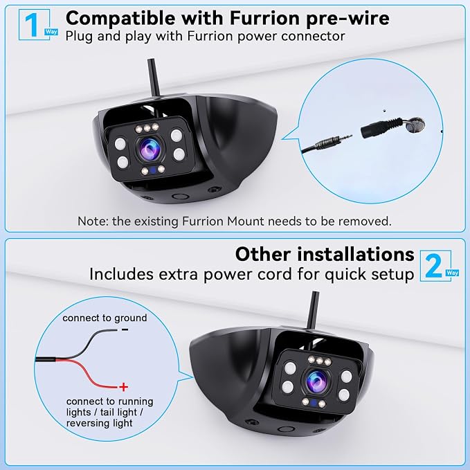 RV Backup Camera Wireless 7-inch - Image 2