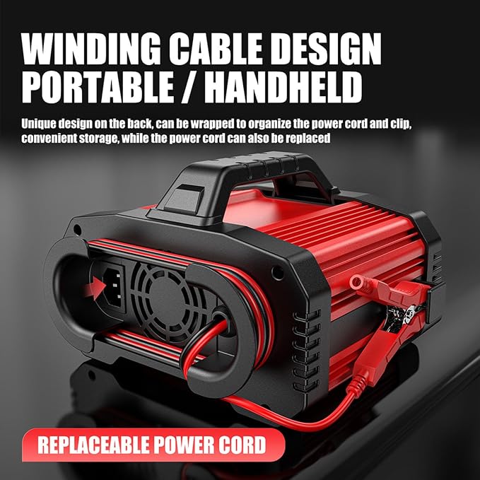 25A Battery Charger, 2/8/20/25 Amp 12V/24V LiFePO4 Lead Acid Fully Automatic - Image 7