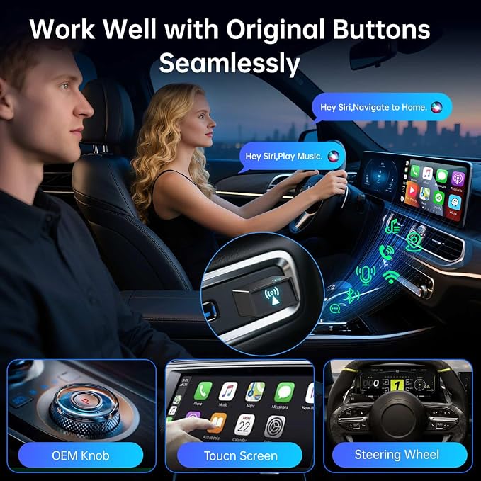 Carplay Wireless Adapter for Apple iPhone - Image 4