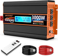 3000 Watt Pure Sine Wave Power Inverter 24V DC to 110V 120V Converter by puresinewavepowerinverter