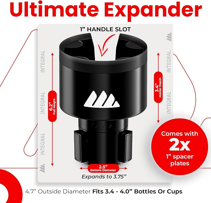 Integral Ultimate Car Cup Holder Expander - Image 8