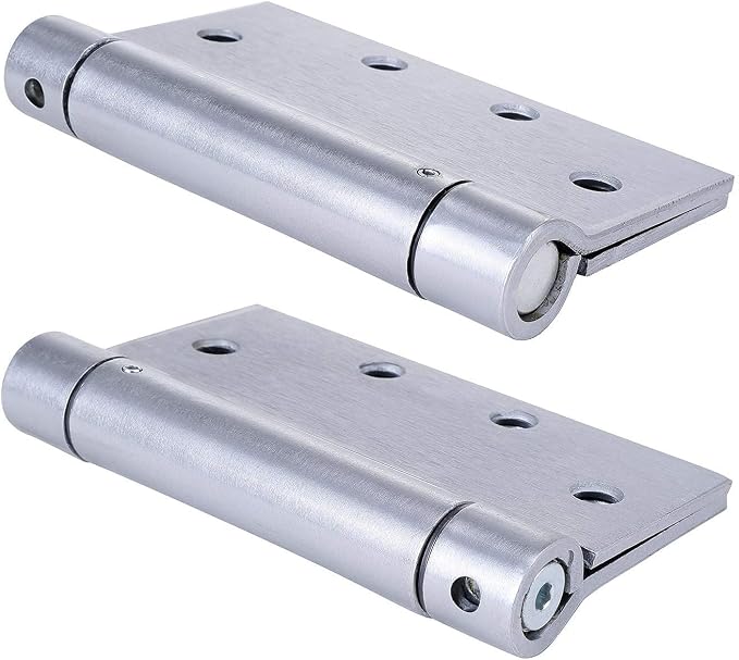 2 Pack - 4.5"x4.5" Stainless Steel Self Closing Reversible Door Hinge - Heavy - Image 3